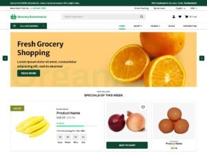 Grocery Ecommerce WordPress Theme