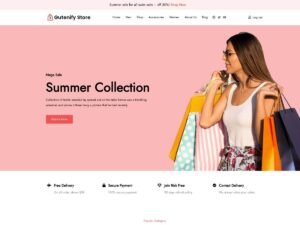 Gutenify Store WordPress Theme