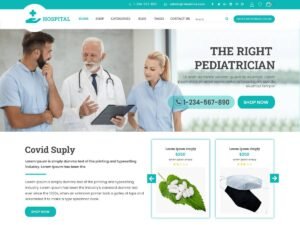 Health Care Hospital WordPress Theme