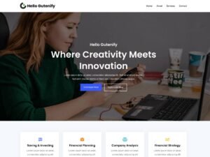 Hello Gutenify WordPress Theme