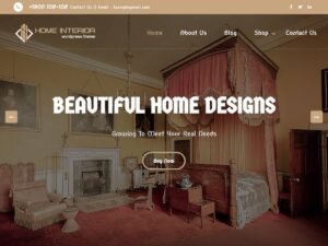 Home Interior WordPress Theme