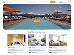 Hotel Booking Lite WordPress Theme