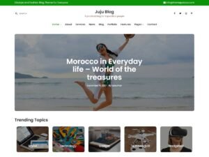 Juju Blog WordPress Theme