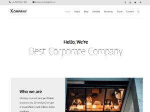 Kompany WordPress Theme