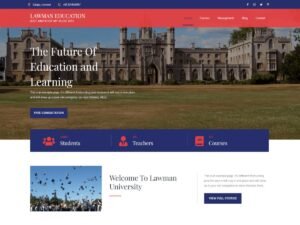 Lawman Education WordPress Theme