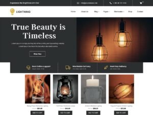 Lighting Store WordPress Theme