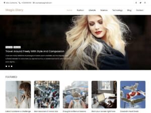 Magic Diary WordPress Theme