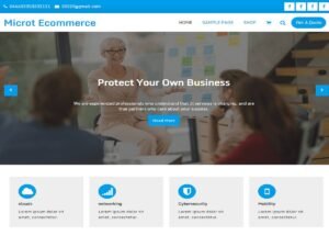 Microt Ecommerce WordPress Theme
