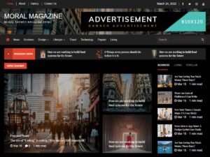 Moral Magazine WordPress Theme