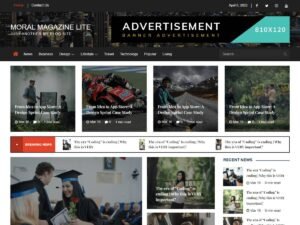 Moral Magazine Lite WordPress Theme