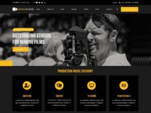 Movie Studio WordPress Theme