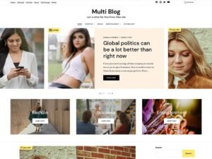 Multi Blog WordPress Theme