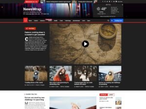NewsWrap WordPress Theme