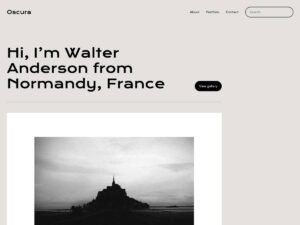 Oscura WordPress Theme