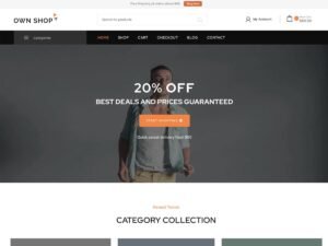 Own Shop Lite WordPress Theme