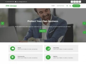 PM Oniae WordPress Theme