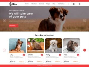 Pet Rescue Lite WordPress Theme