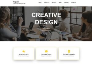Popular Techup WordPress Theme