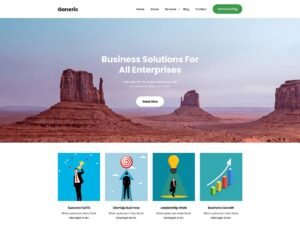 SKT Generic WordPress Theme