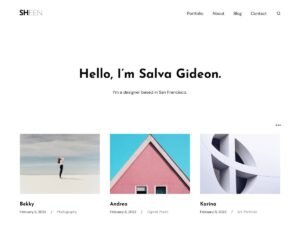 Sheen WordPress Theme