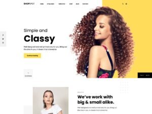 Shop Spot WordPress Theme
