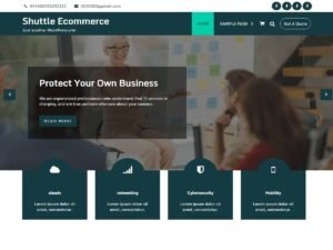 Shuttle Ecommerce WordPress Theme