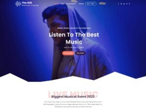 The Gig WordPress Theme