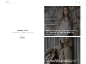 Alok WordPress Theme