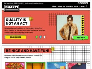 Bhakti WordPress Theme