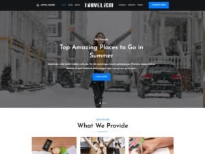 Corpo Travelism WordPress Theme