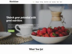 Dietitian Lite WordPress Theme