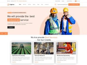 Engineering Manufacturing WordPress Theme