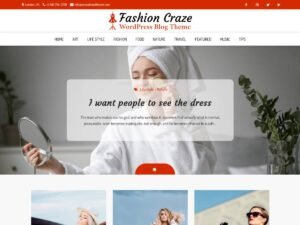Fashion Craze WordPress Theme