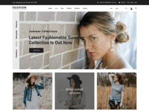 Fashion Designer Studio WordPress Theme
