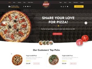 Fast Food Pizza WordPress Theme