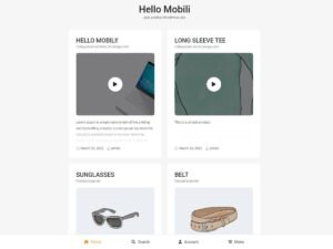 Hello Mobili WordPress Theme
