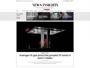 NewsInsights WordPress Theme