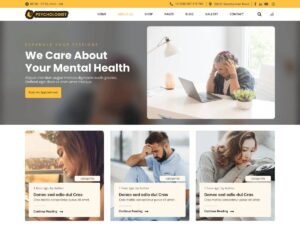 Psychologist Therapy WordPress Theme