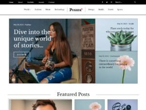 Pushpa WordPress Theme