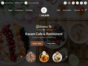 Rasam WordPress Theme