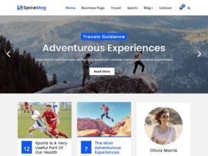 SpiceMag WordPress Theme