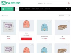 Startup Store WordPress Theme