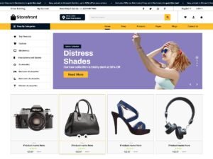 Storefront Ecommerce WordPress Theme