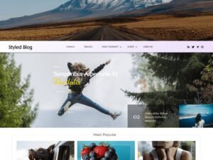 The Styled Blog WordPress Theme