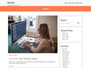 fabstar WordPress Theme