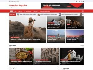 Ascendoor Magazine WordPress Theme