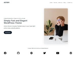 Astory WordPress Theme