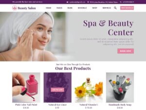 Beauty Hair Salon WordPress Theme
