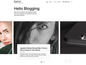 Blogcraft WordPress Theme