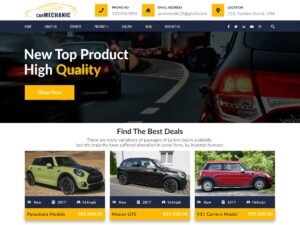 Car Mechanic WordPress Theme